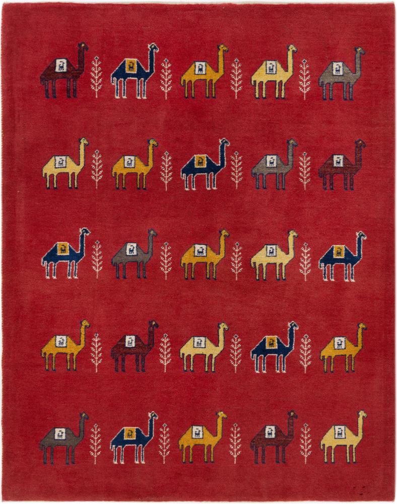Persian rug Persian Gabbeh Pure 197x156 197x156, Persian rug Hand-knotted
