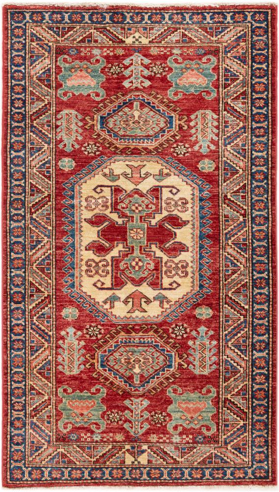 Tapis afghan Super Kazak 146x82 146x82, Tapis persan Noué à la main