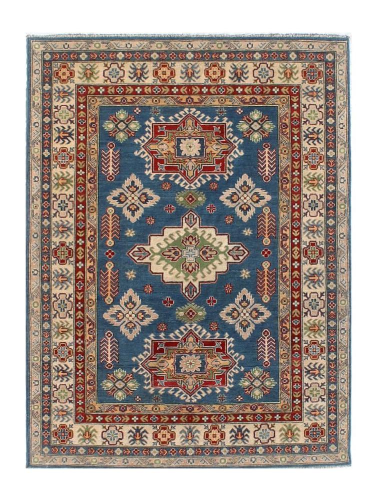 Afghan rug Kazak Ghazni 238x172 238x172, Persian Rug Knotted by hand
