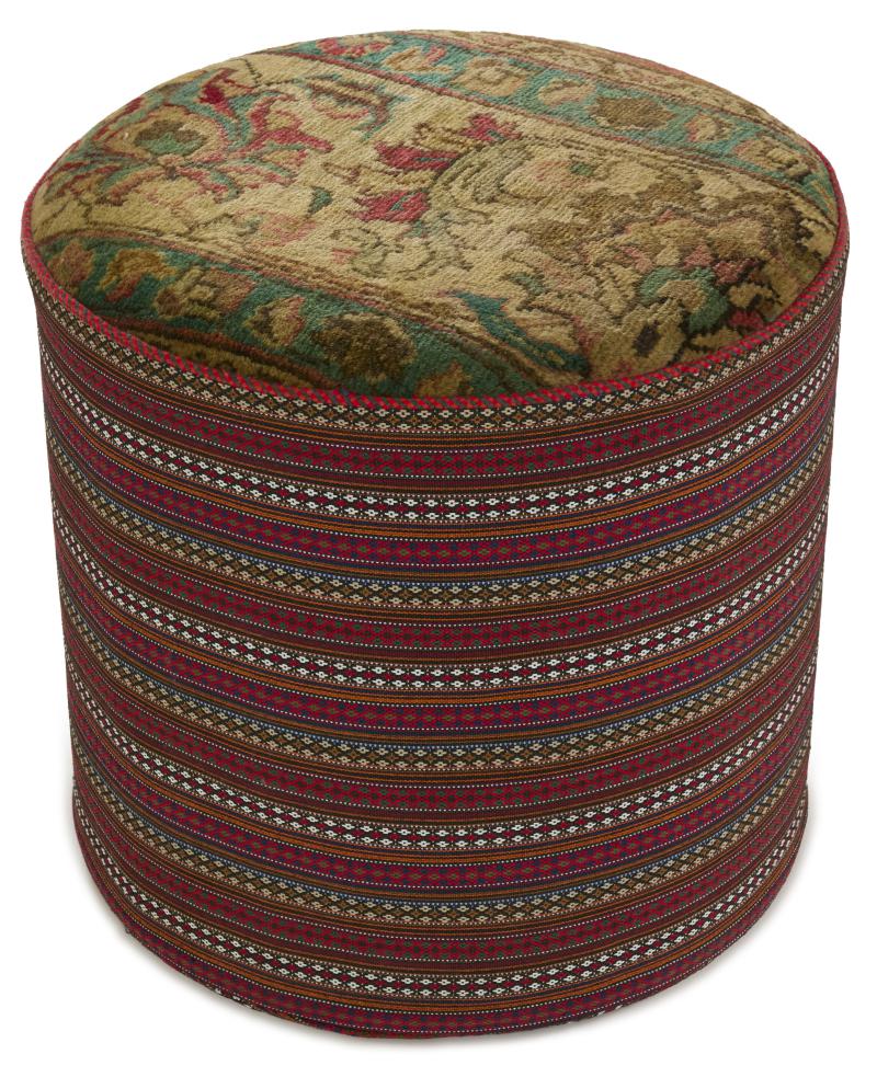 Tappeto persiano Kilim Sitz Hocker 51x51 51x51, Tappeto persiano Annodato a mano