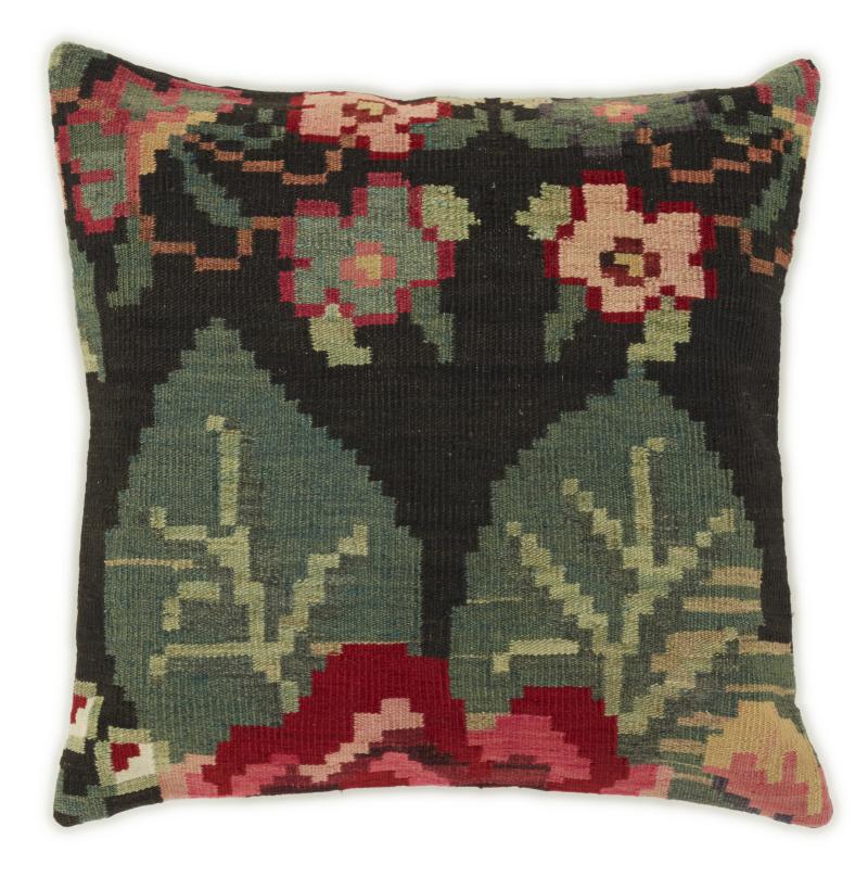 Indisk matta Kilim Rosen Kissen 64x66 64x66, Persisk matta handvävd 