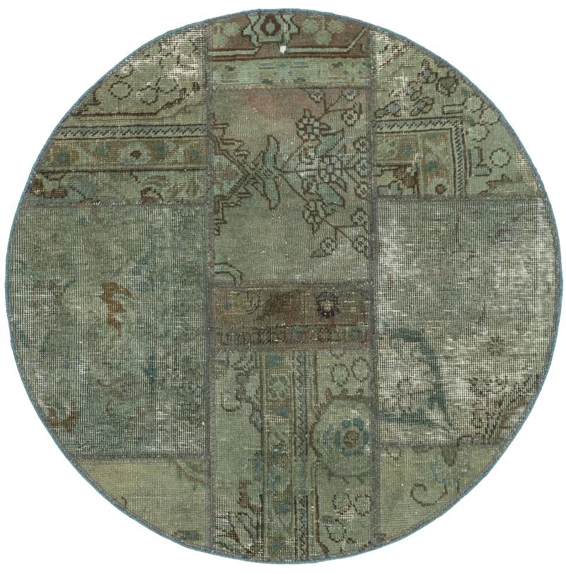 Tapete persa Patchwork 99x99 99x99, Tapete persa Atado à mão