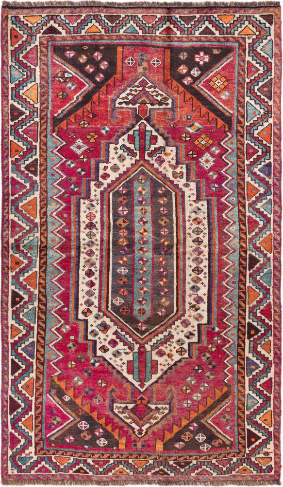 Persisk tæppe Ghashghai 228x135 228x135, Persisk tæppe Knyttet i hånden