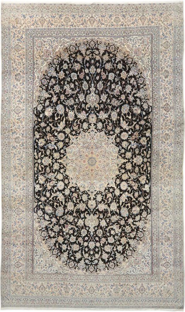 Persian Rug Nain 6La 17'10"x10'6" 17'10"x10'6", Persian Rug Knotted by hand