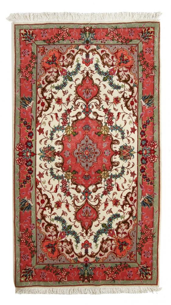 Perzisch tapijt Tabriz 50Raj 134x74 134x74, Perzisch tapijt Handgeknoopte