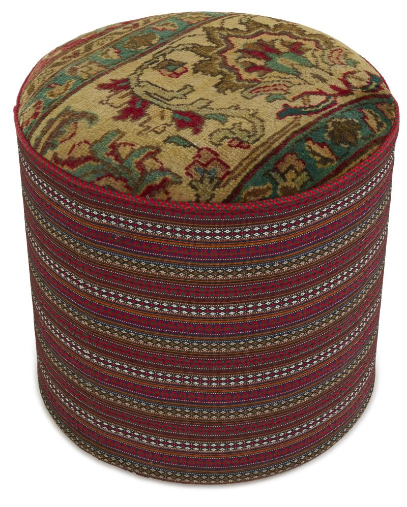 Tappeto persiano Kilim Sitz Hocker 49x49 49x49, Tappeto persiano Annodato a mano