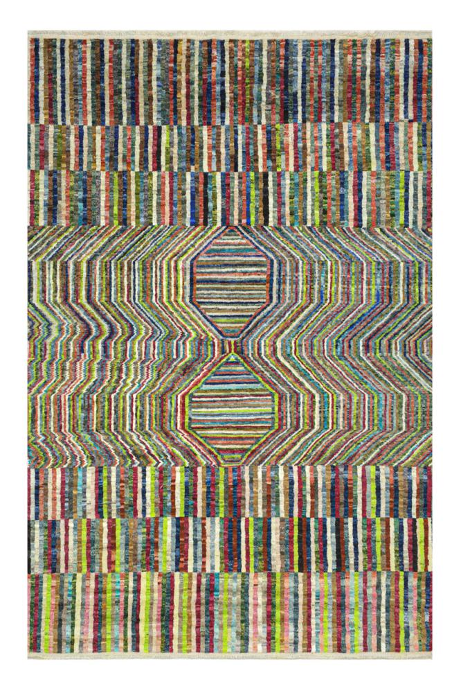 Afghan rug Arijana Design Tamany 294x207 294x207, Persian Rug Knotted by hand