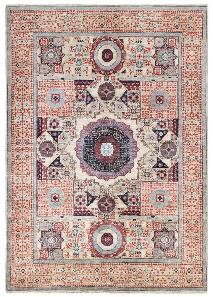Pakistaans tapijt Mamluk 212x152 212x152, Perzisch tapijt Handgeknoopte