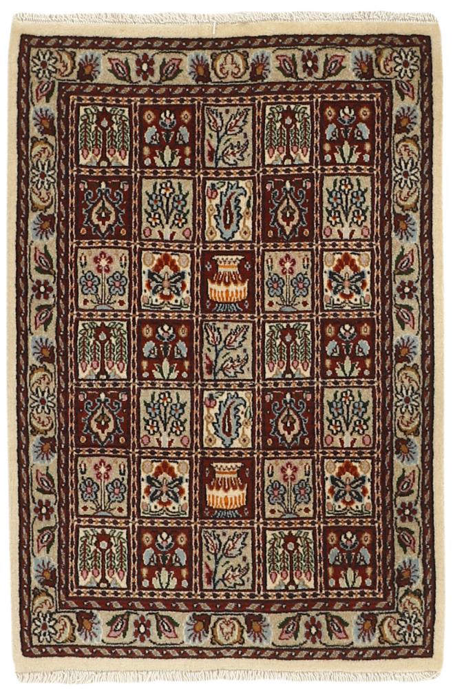 Tapis persan Moud Garden 90x60 90x60, Tapis persan Noué à la main