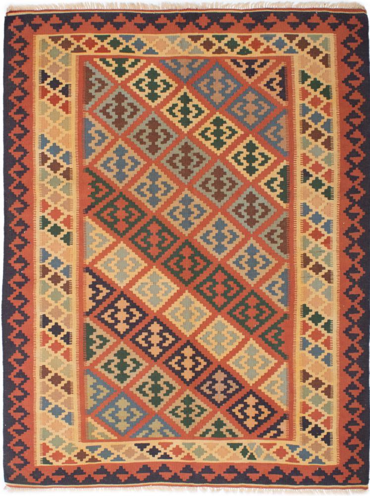 Tapete persa Kilim Fars 209x158 209x158, Tapete persa Tecido à mão