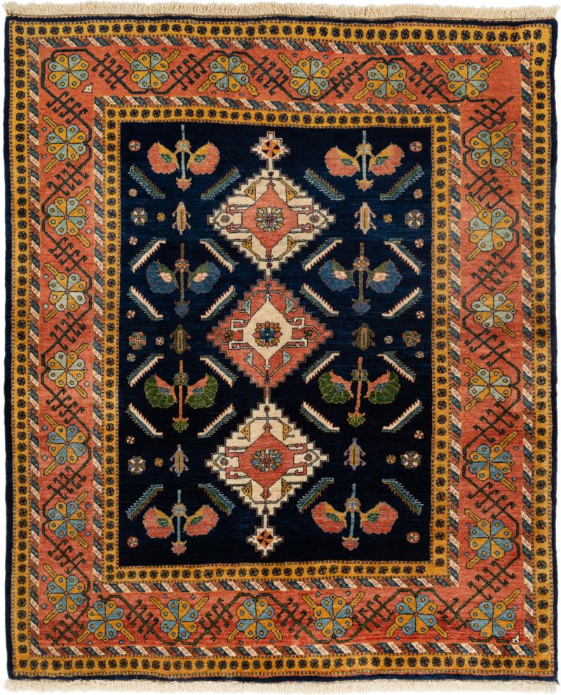 Perserteppich Ghashghai 206x177 206x177, Perserteppich Handgeknüpft