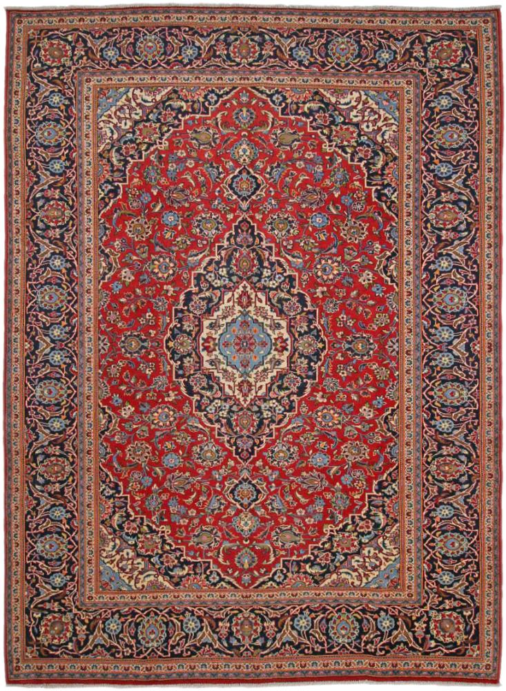 Tapete persa Keshan 334x246 334x246, Tapete persa Atado à mão