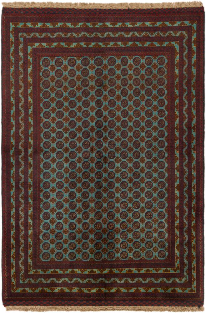 Tapis afghan Afghan Mauri 194x136 194x136, Tapis persan Noué à la main