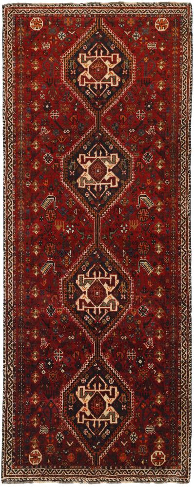 Persian Rug Shiraz 298x114 298x114, Persian Rug Knotted by hand