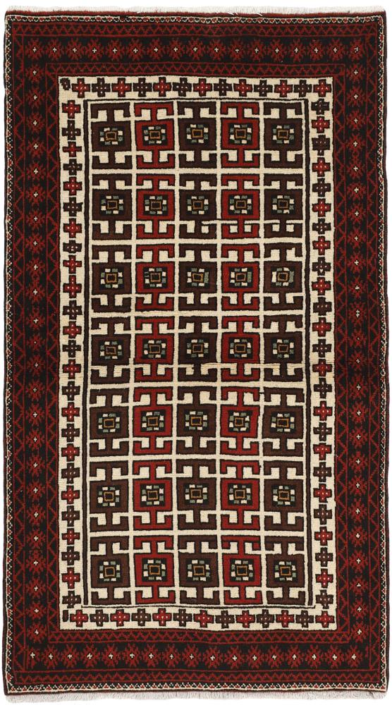 Tapis persan Baloutche 180x96 180x96, Tapis persan Noué à la main