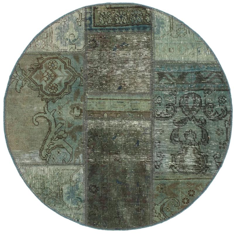 Dywan perski Patchwork 99x99 99x99, Dywan perski Ręcznie tkane