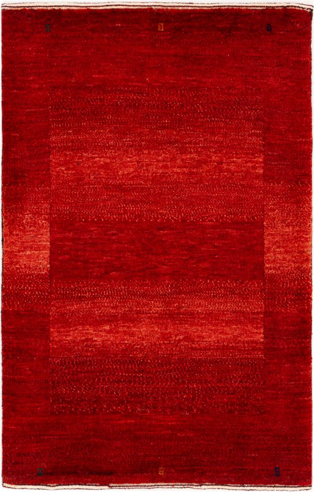 Tappeto persiano Persia Gabbeh Loribaft Atash 93x62 93x62, Tappeto persiano Annodato a mano