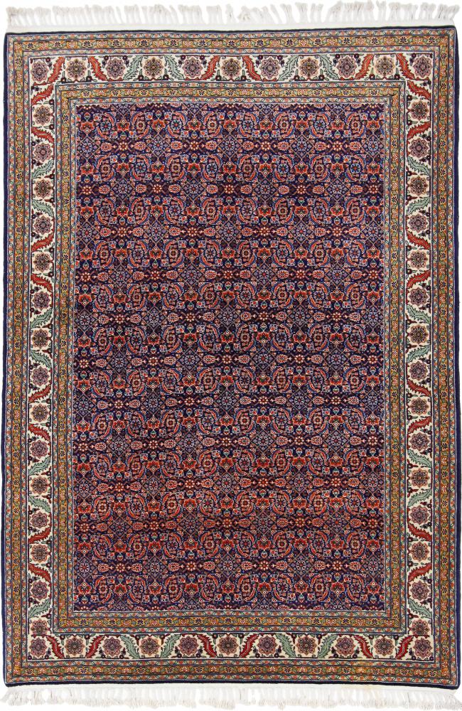 Tapete persa Tabriz Heydarzadeh Antigo 202x141 202x141, Tapete persa Atado à mão