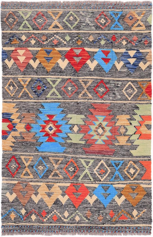 Tapete afegão Kilim Afegão Heritage 147x97 147x97, Tapete persa Tecido à mão