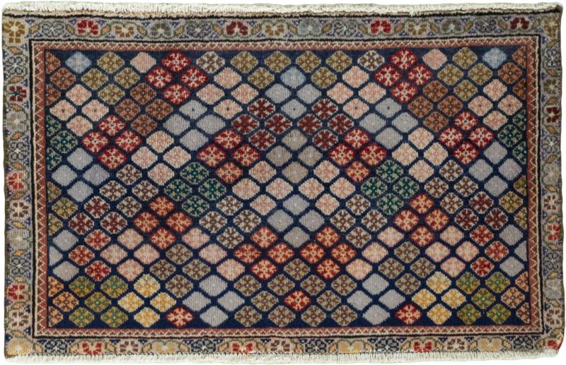 Tapis persan Sarough 52x80 52x80, Tapis persan Noué à la main