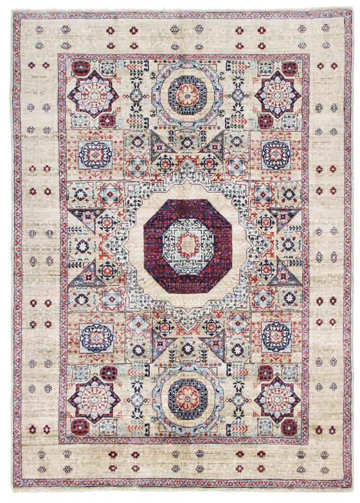 Pakistani rug Mamluk 207x149 207x149, Persian Rug Knotted by hand
