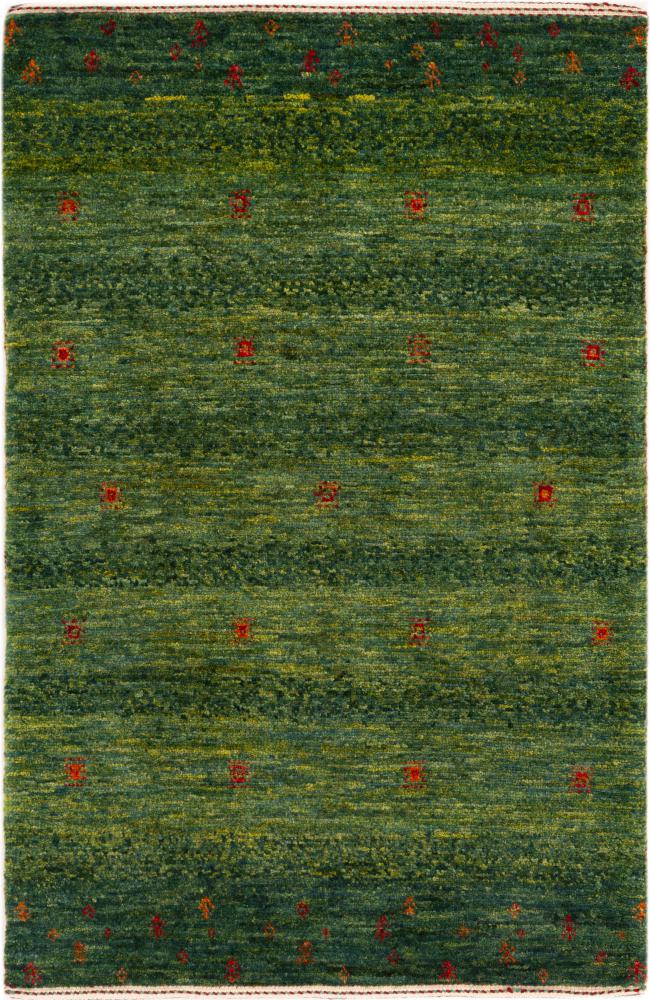 Persialainen matto Persia Gabbeh Loribaft Atash 91x62 91x62, Persialainen matto Solmittu käsin