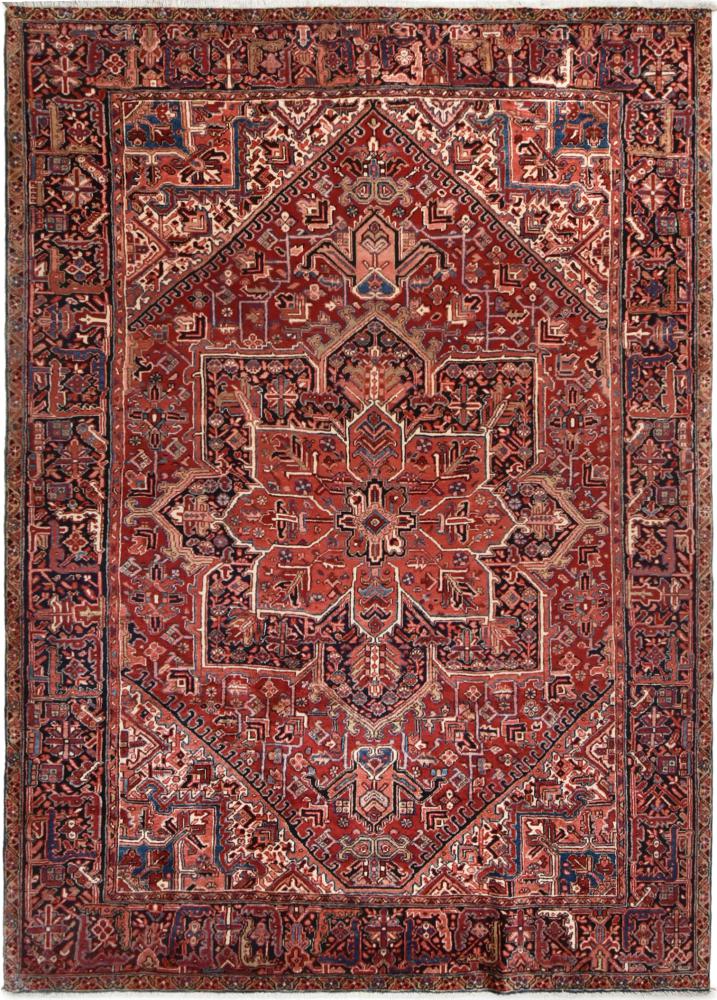 Tapis persan Heriz 341x238 341x238, Tapis persan Noué à la main