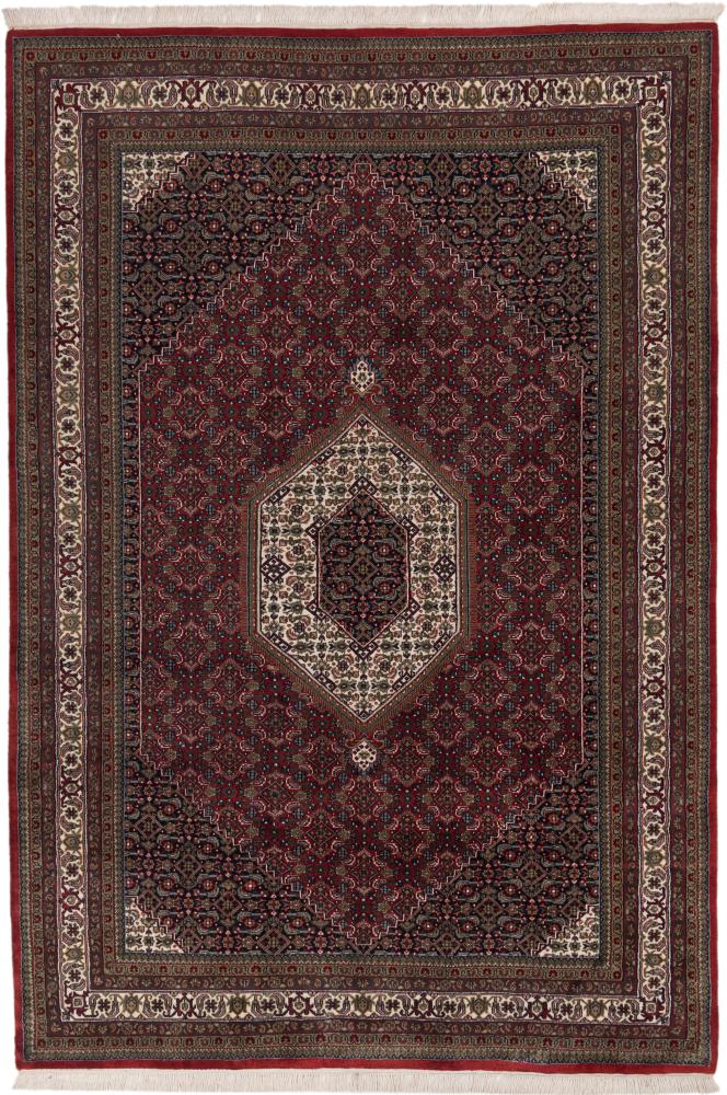 Indo rug Indo Bidjar 9'8"x6'8" 9'8"x6'8", Persian Rug Knotted by hand