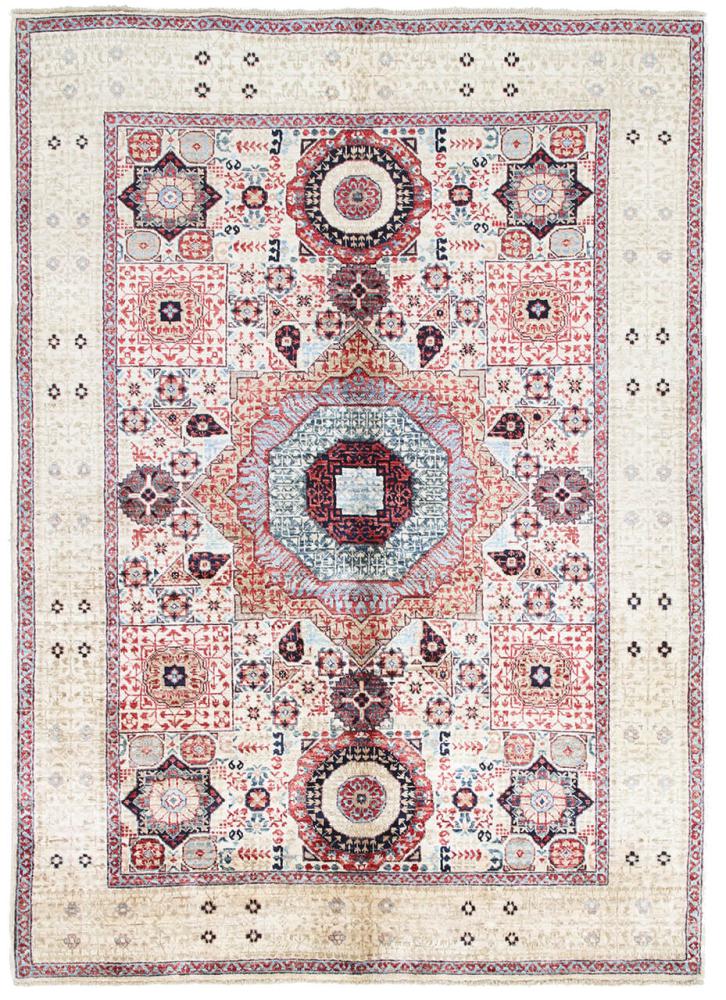 Pakistaans tapijt Mamluk 211x152 211x152, Perzisch tapijt Handgeknoopte
