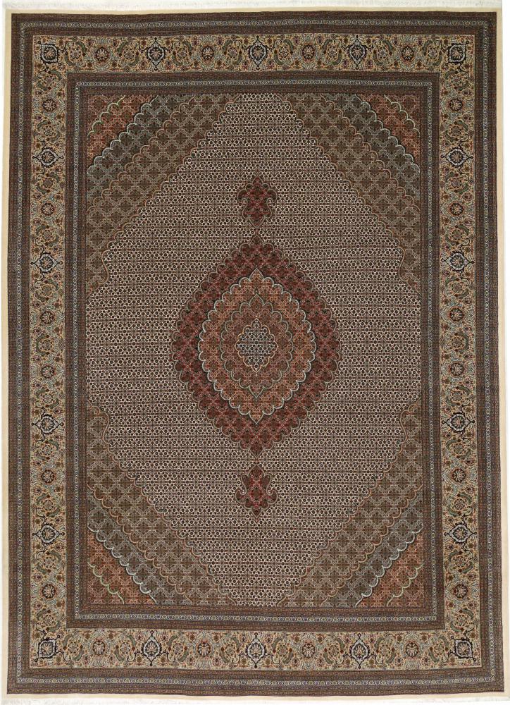 Tapete persa Tabriz Mahi 50Raj 348x250 348x250, Tapete persa Atado à mão