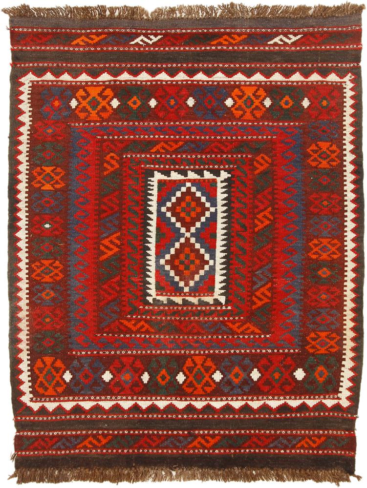 Afghaans tapijt Kilim Afghan Antiek 123x97 123x97, Perzisch tapijt Handgeweven