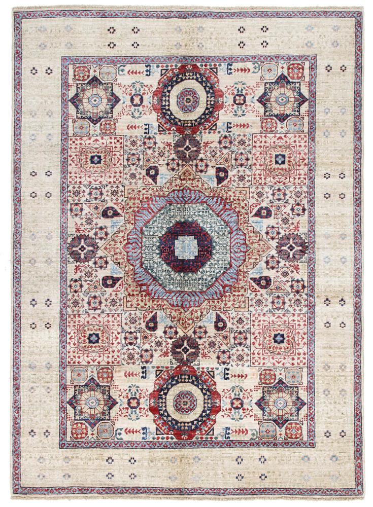 Pakistaans tapijt Mamluk 207x152 207x152, Perzisch tapijt Handgeknoopte