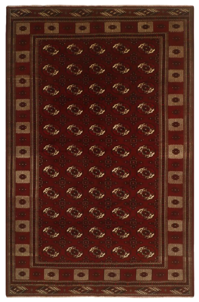 Persian Rug Turkaman 388x252 388x252, Persian Rug Knotted by hand