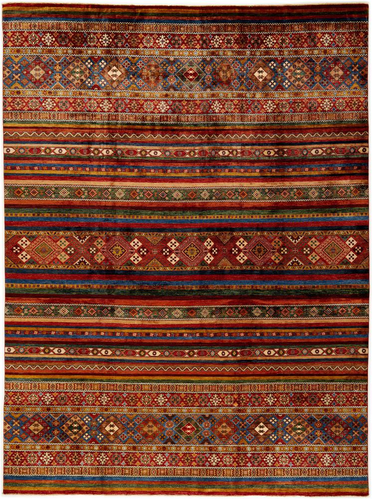 Afghan rug Arijana Shaal 412x314 412x314, Persian Rug Knotted by hand