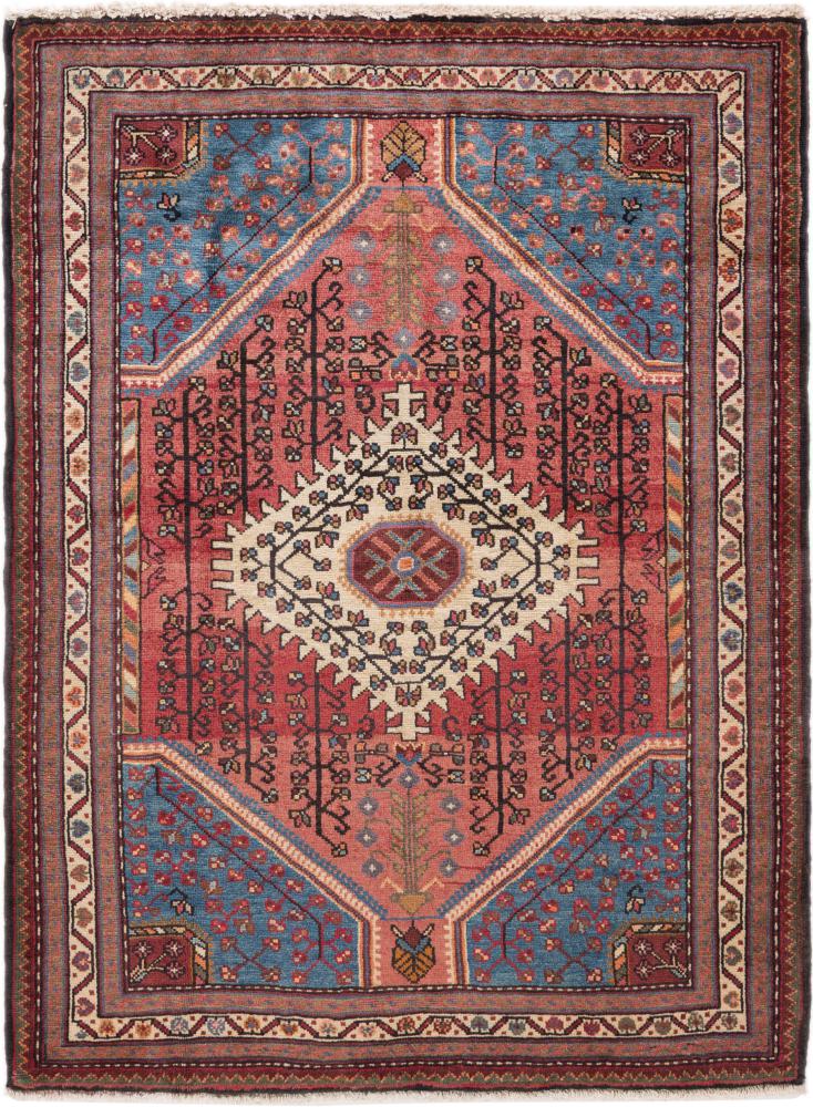 Περσικό χαλί Tuyserkan 148x110 148x110, Περσικό χαλί Οι κόμποι έγιναν με το χέρι