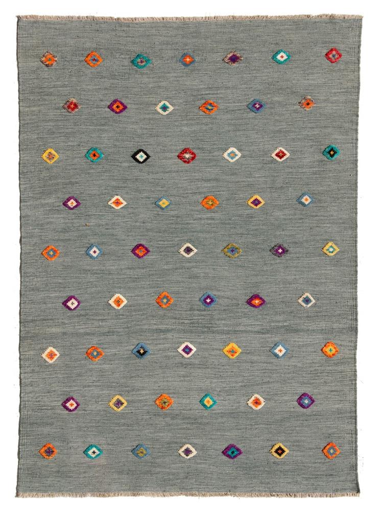 Alfombra afgana Kilim Afghan Nimbaft Edition 197x146 197x146, Alfombra persa Tejido a mano