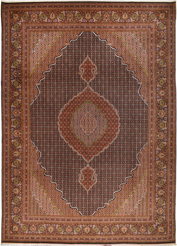 Perzsa szőnyeg Tabriz 70Rag 13'5"x9'9" 13'5"x9'9", Perzsa szőnyeg Kézzel csomózva