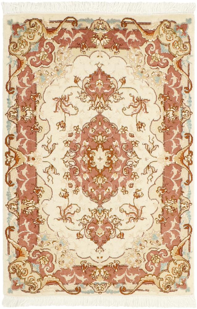 Tapete persa Tabriz 50Raj 88x60 88x60, Tapete persa Atado à mão