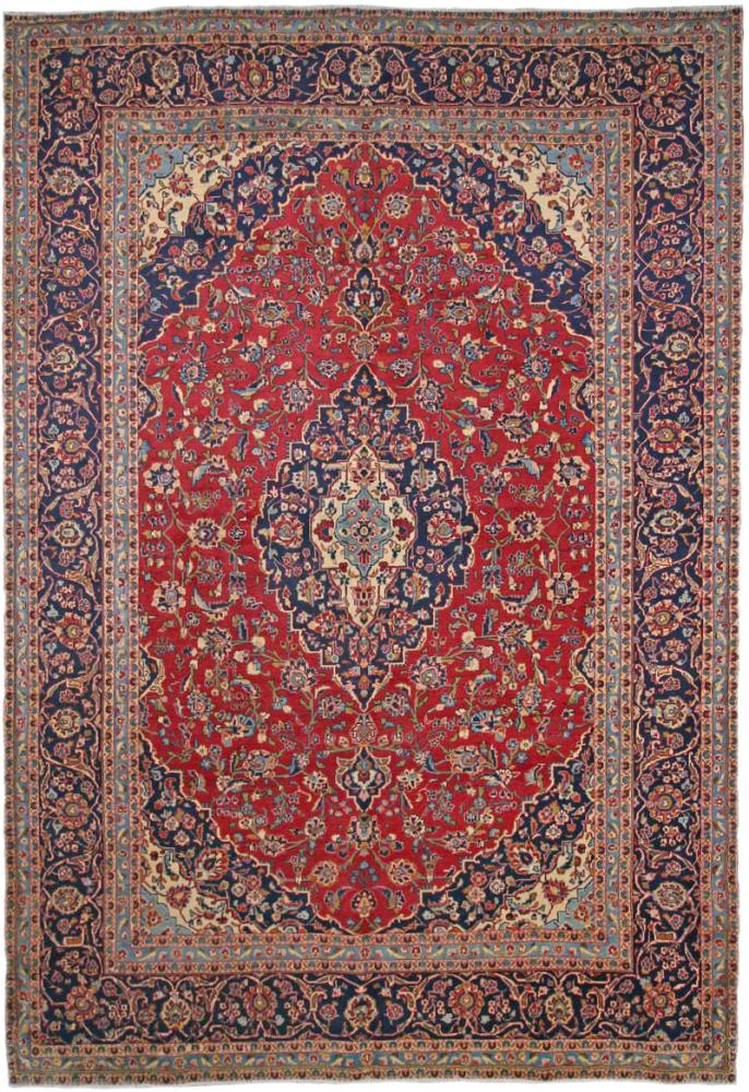 Tapete persa Keshan 363x241 363x241, Tapete persa Atado à mão