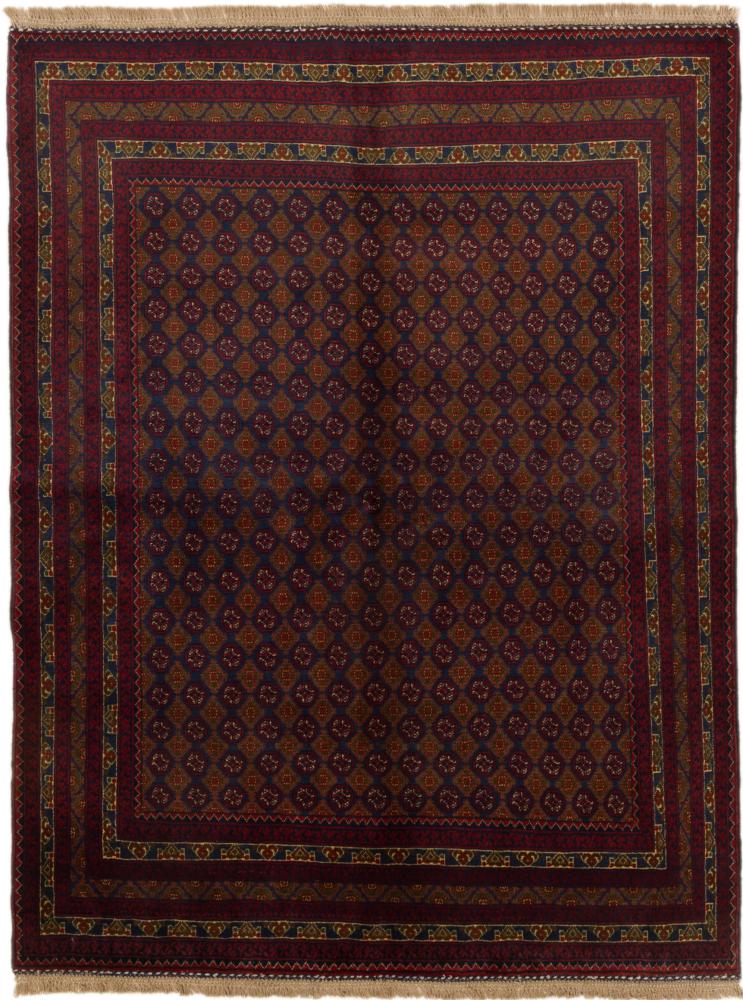 Afghan rug Afghan Mauri 196x148 196x148, Persian Rug Knotted by hand