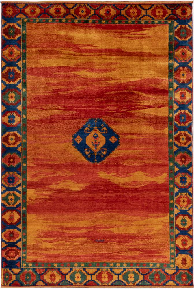 Tapete persa Persa Gabbeh Kashkuli Banafsheh 294x201 294x201, Tapete persa Atado à mão