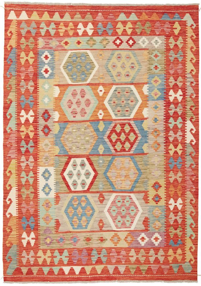 Afgán szőnyeg Kilim Afgán 200x140 200x140, Perzsa szőnyeg szőttesek