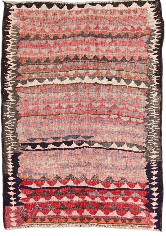 Alfombra persa Kilim Fars Antiguo 201x139 201x139, Alfombra persa Tejido a mano