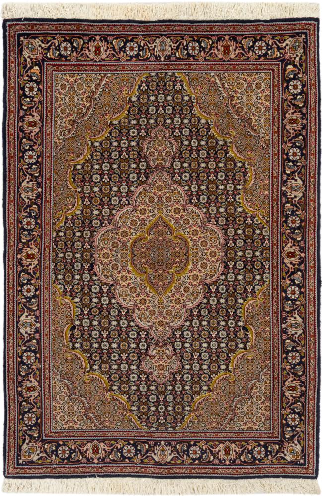 Persisk tæppe Tabriz 147x101 147x101, Persisk tæppe Knyttet i hånden