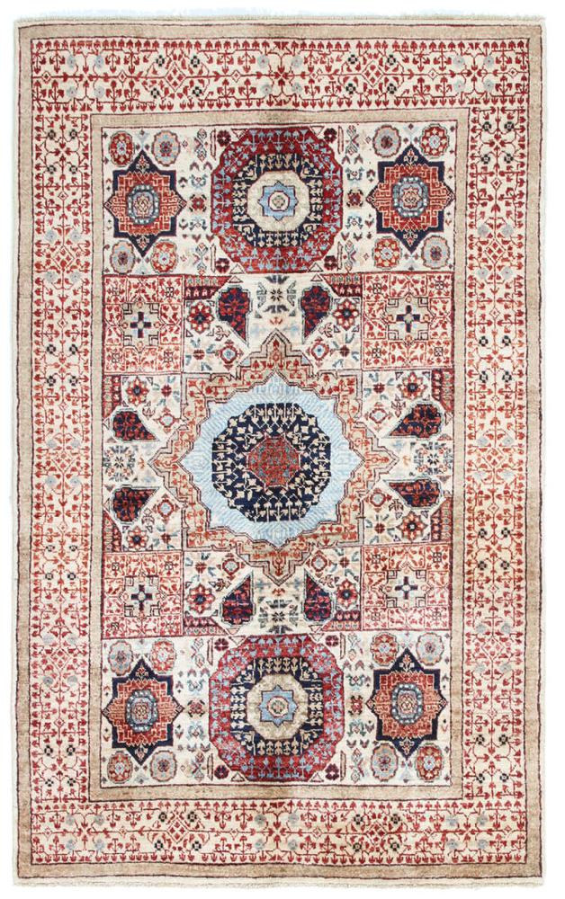 Pakistanischer Teppich Mamluk 6'3"x3'10" 6'3"x3'10", Perserteppich Handgeknüpft