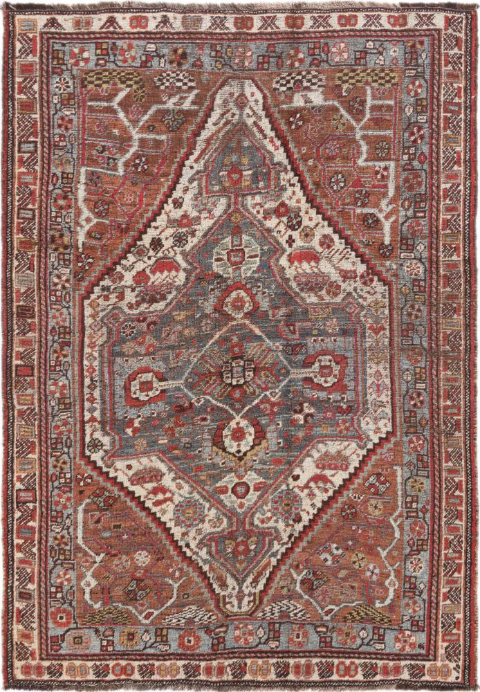 Persian Rug Ghashghai Old 180x130 180x130, Persian Rug Knotted by hand