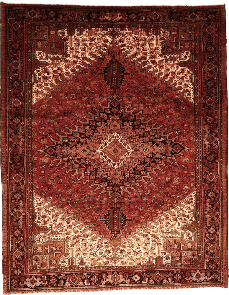 Persian rug Heriz 375x298 375x298, Persian rug Hand-knotted