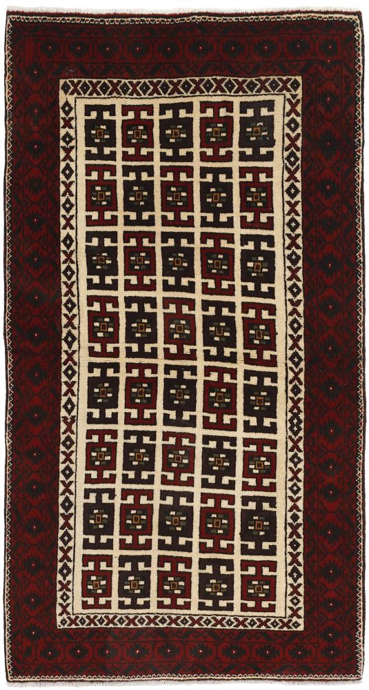 Perzisch tapijt Baluch 190x95 190x95, Perzisch tapijt Handgeknoopte