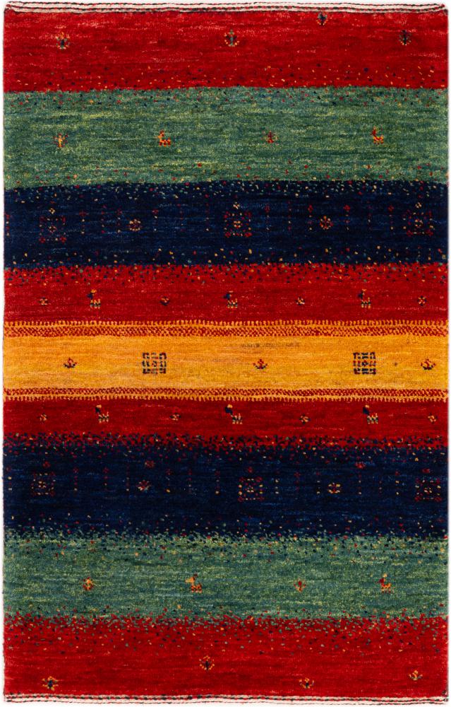 Persialainen matto Persia Gabbeh Loribaft Atash 86x54 86x54, Persialainen matto Solmittu käsin