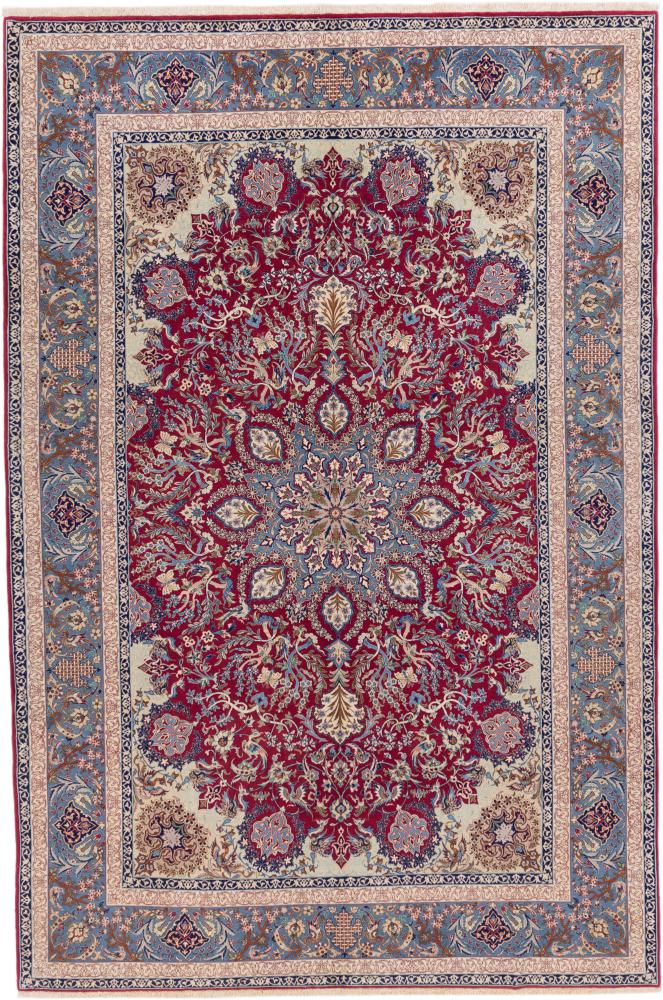 Persian Rug Isfahan Silk Warp 320x210 320x210, Persian Rug Knotted by hand